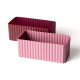 Lekkabox Bento Cups Θήκες Σιλικόνης 2 τμχ (Plum)