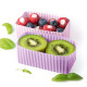 Lekkabox Bento Cups Θήκες Σιλικόνης 2 τμχ (Lavender)