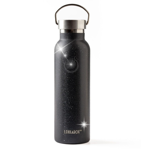 Lekkabox Ανοξείδωτο Μπουκάλι Θερμός 600ml - Glitter