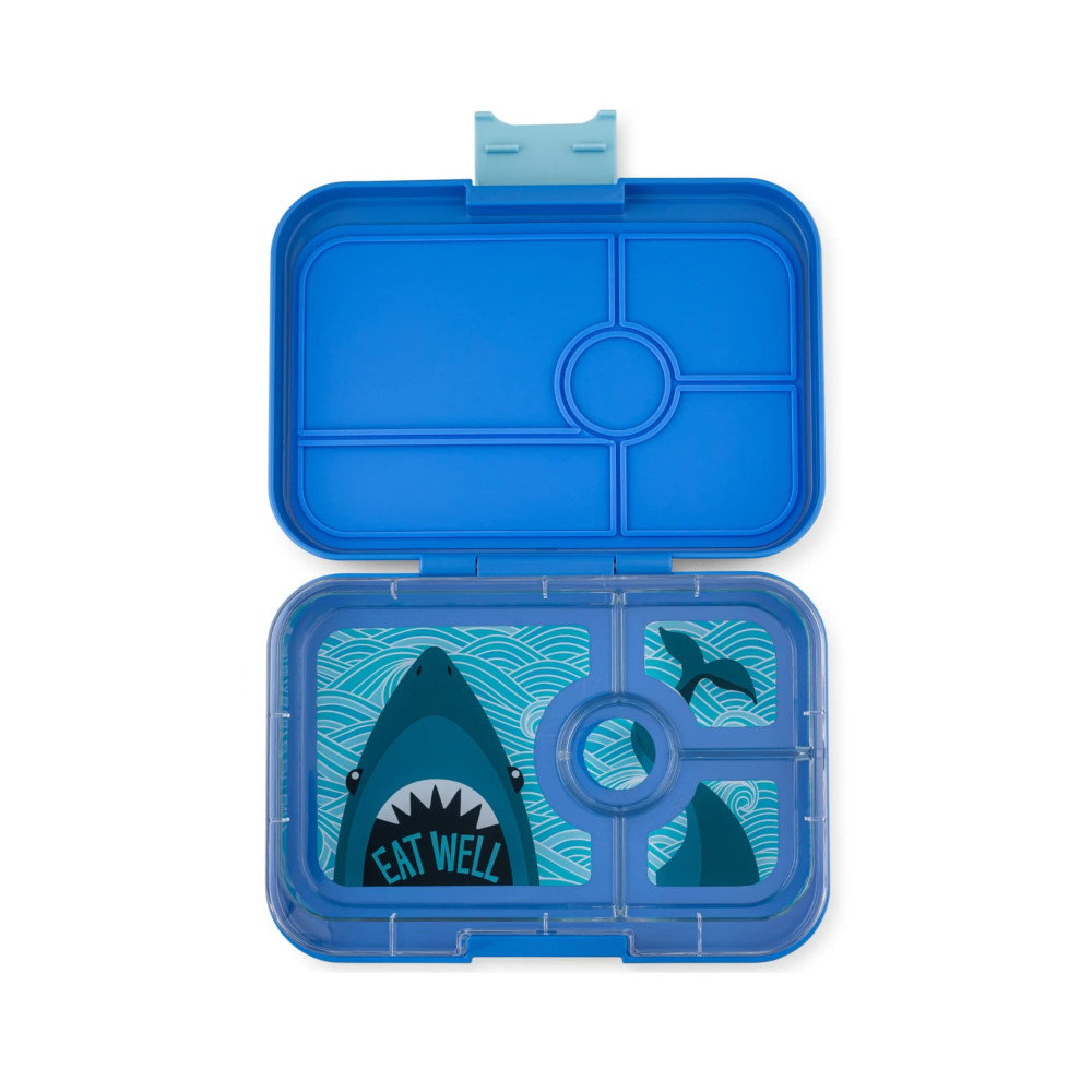 Yumbox Tapas Φαγητοδοχείο με 4 χωρίσματα (True Blue - Shark)