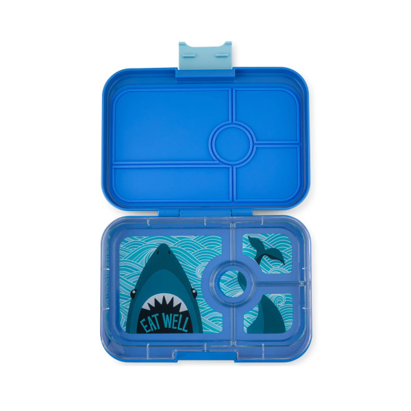 Yumbox Tapas Φαγητοδοχείο με 4 χωρίσματα (True Blue - Shark)