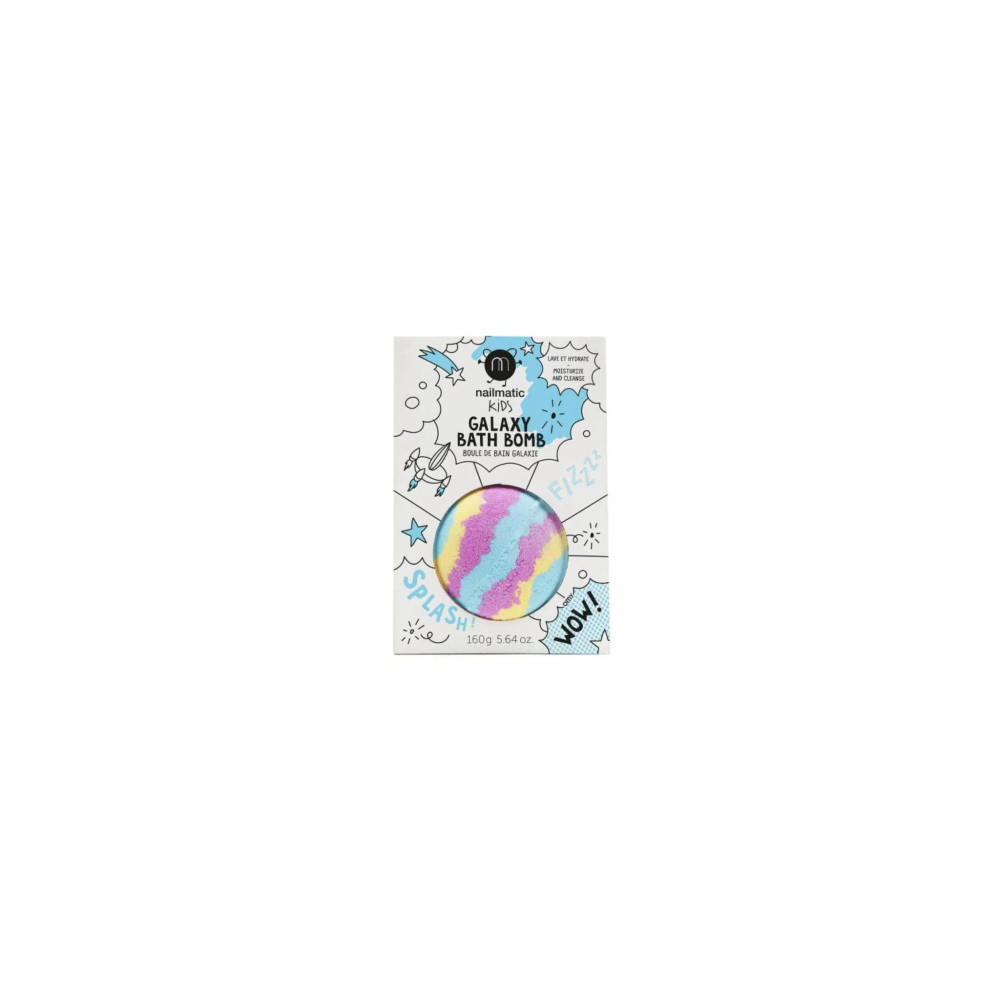 Nailmatic Bath Bomb Galaxy (Ροζ-Κίτρινο-Γαλάζιο)