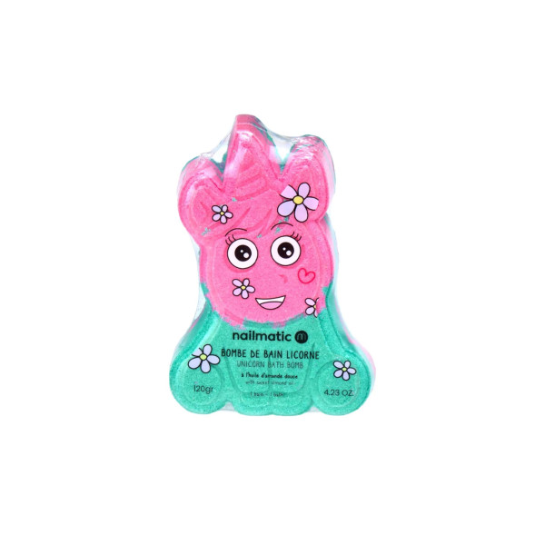 Nailmatic Bath Bomb Μονόκερος (Ροζ)