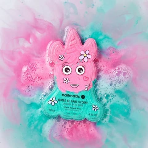 Nailmatic Bath Bomb Μονόκερος (Ροζ)