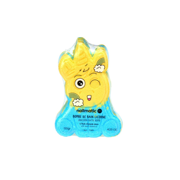 Nailmatic Bath Bomb Μονόκερος (Μπλέ)