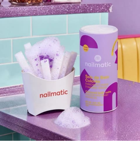 Nailmatic Foaming Βath Salt (Μώβ)