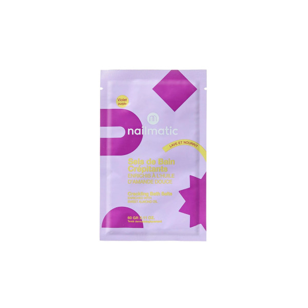 Nailmatic Crackling Βath Salt (Μώβ)
