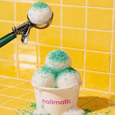 Nailmatic Crackling Βath Salt (Πράσινο)
