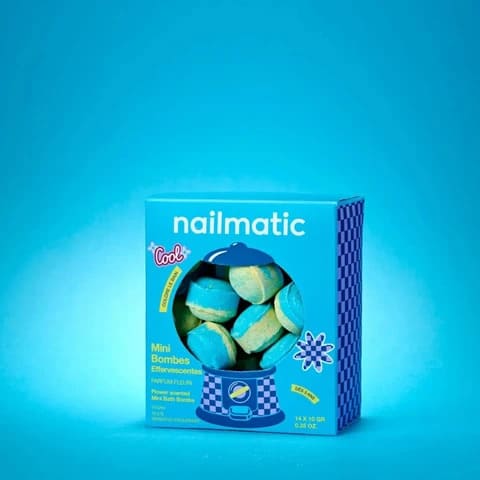 Nailmatic Σετ με 14 Μini Bath Bombs Flower Power