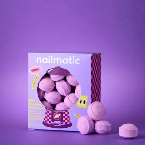 Nailmatic Σετ με 14 Μini Bath Bombs Berry Bloom