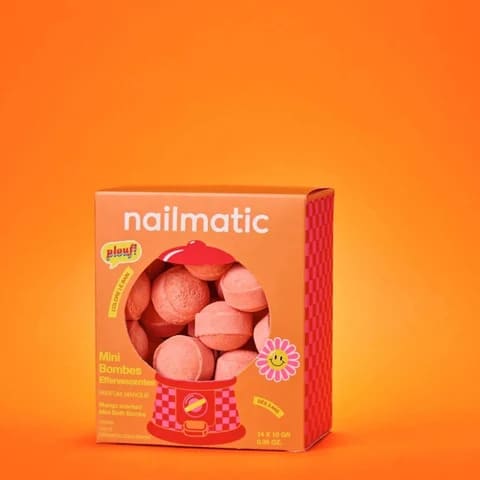 Nailmatic Σετ με 14 Μini Bath Bombs Sweet Mango