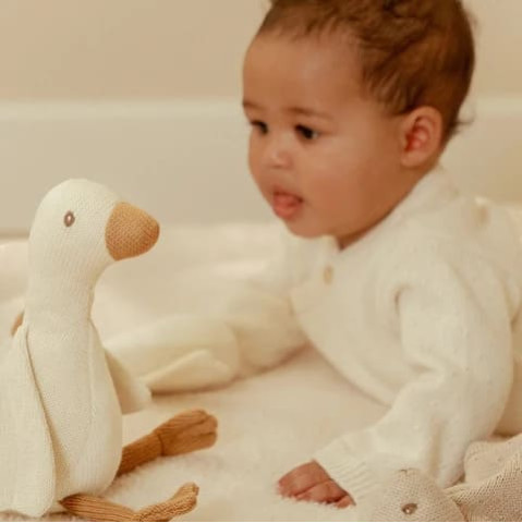Little Dutch Πλεκτό Σετ Δώρου Newborn Naturals 