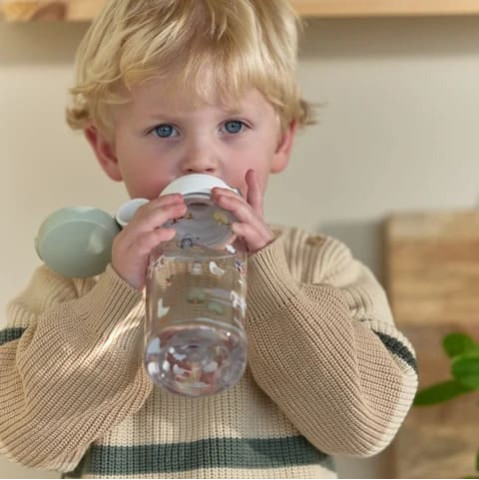 Little Dutch Μπουκάλι με Pop-Up Στόμιο Little Farm 600ml