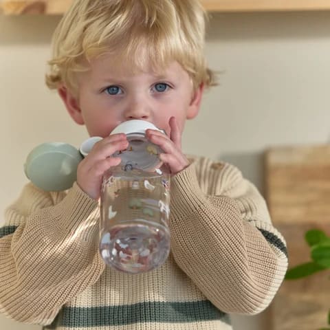 Little Dutch Μπουκάλι με Pop-Up Στόμιο Little Farm 600ml