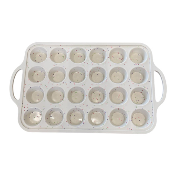 Dodo's Land Σταθερή Φόρμα Σιλικόνης 24 Θέσεων – Mini Muffins 