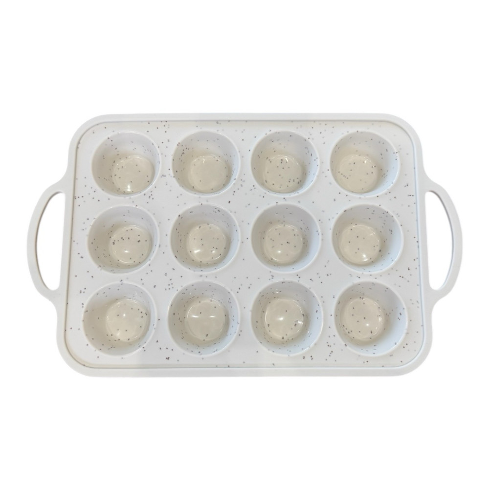 Dodo's Land Σταθερή Φόρμα Σιλικόνης 12 Θέσεων – Muffins 