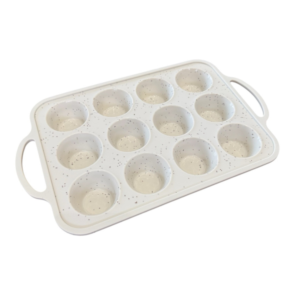 Dodo's Land Σταθερή Φόρμα Σιλικόνης 12 Θέσεων – Muffins 