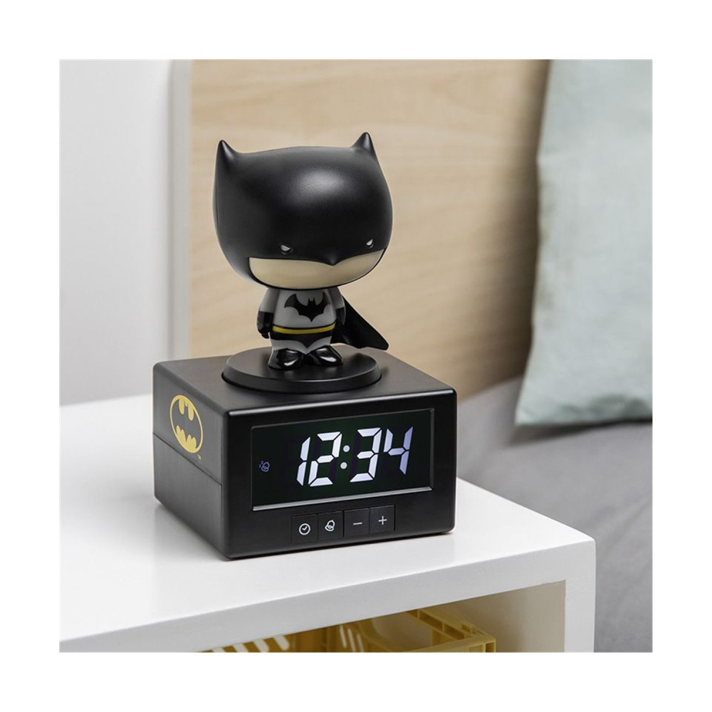 Paladone Icons DC: Batman Επιτραπέζιο Ρολόι Ξυπνητήρι (PP14079BM)