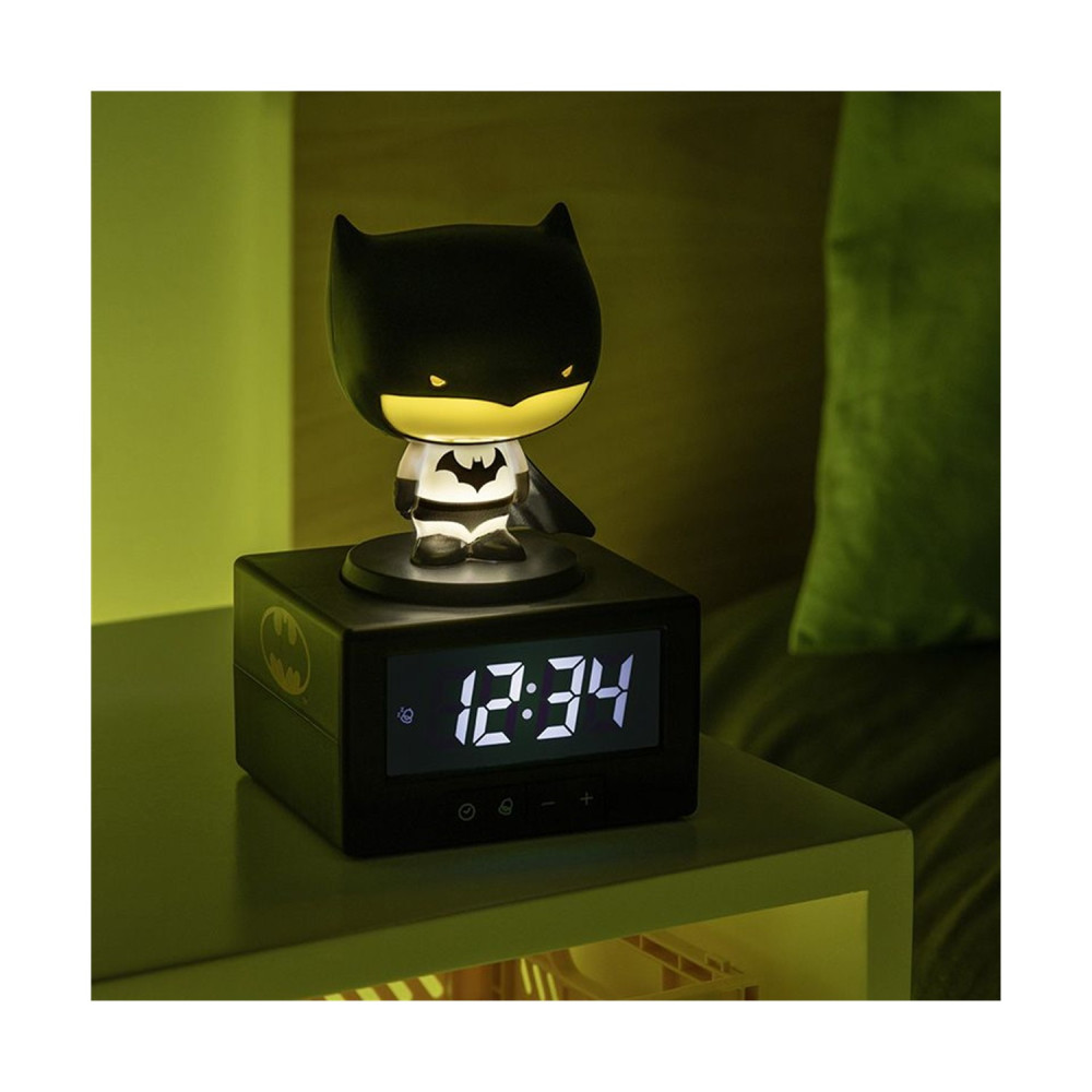 Paladone Icons DC: Batman Επιτραπέζιο Ρολόι Ξυπνητήρι (PP14079BM)