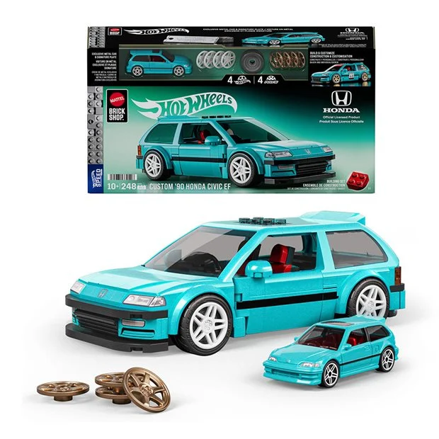 Mattel Brick Shop: Hot Wheels Speed Series - Custom '90 Honda Civic EF (JHF62)