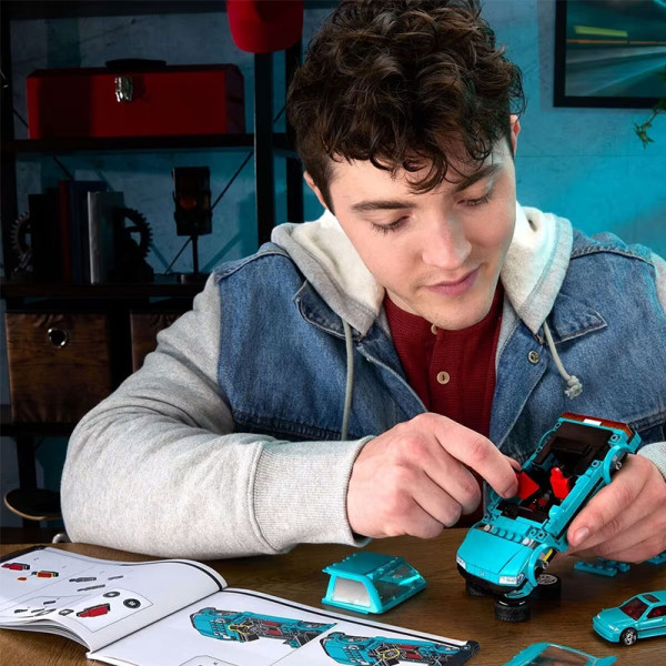 Mattel Brick Shop: Hot Wheels Speed Series - Custom '90 Honda Civic EF (JHF62)