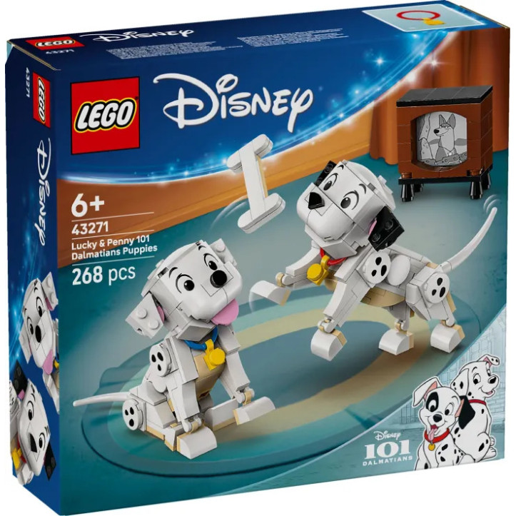 LEGO Disney Lucky & Penny 101 Dalmatians Puppies (43271)