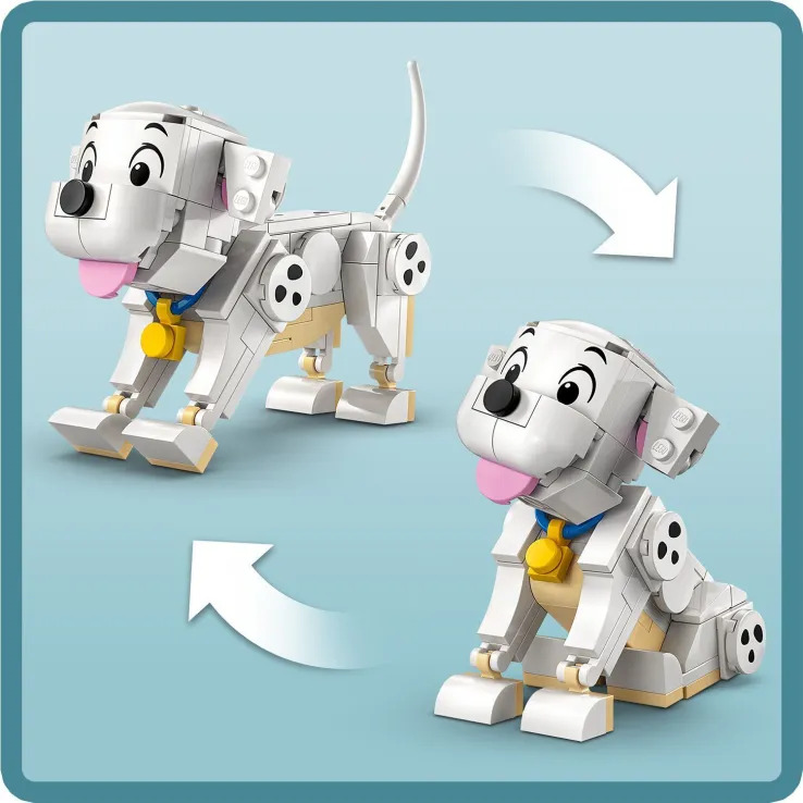 LEGO Disney Lucky & Penny 101 Dalmatians Puppies (43271)