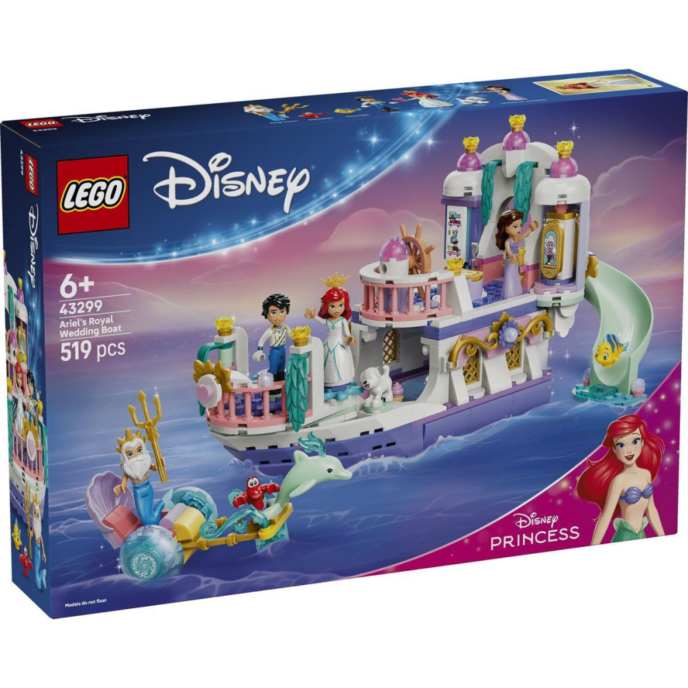 LEGO Disney Ariel's Royal Wedding Boat (43299)