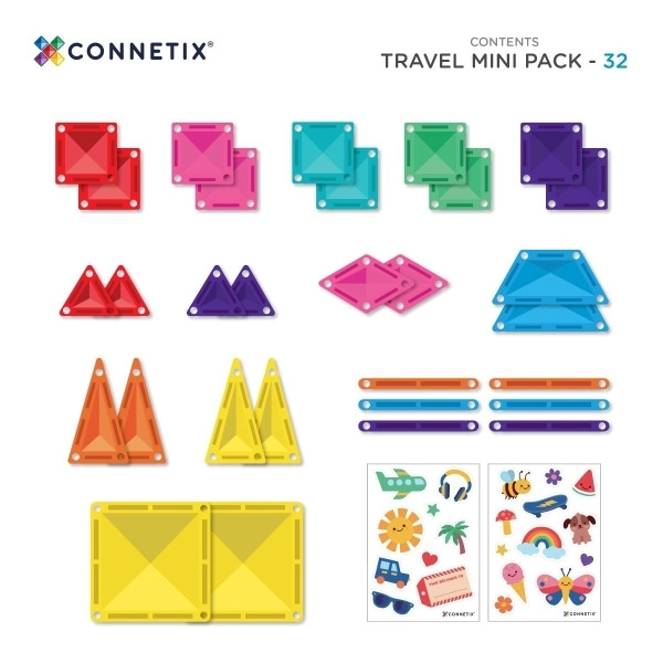 Connetix Travel Mini Pack 32 τμχ