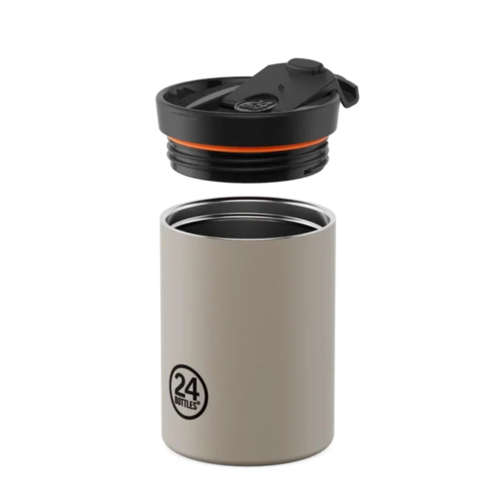 24Bottles Travel Tumbler Ανοξείδωτο Ποτήρι Θερμός 0.35lt (Linen)