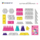 Connetix Glitter Unicorn Pack 56 τμχ