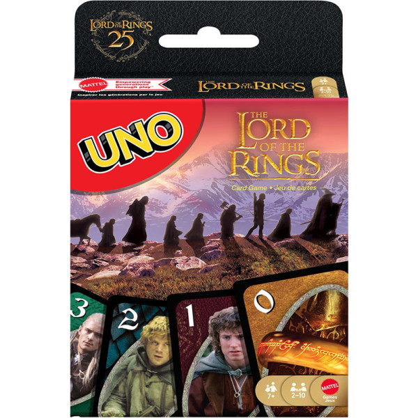Mattel UNO Lord of the Rings - Επιτραπέζιο Παιχνίδι με Κάρτες (JMF13)