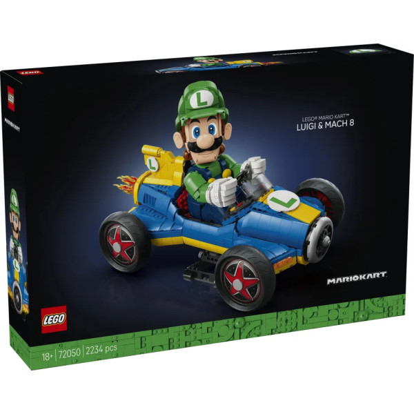 LEGO Super Mario Kart-Luigi & Mach 8 (72050)