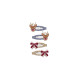 Mimi&Lula Rudolf and Bows Hair Clips (4 τμχ)