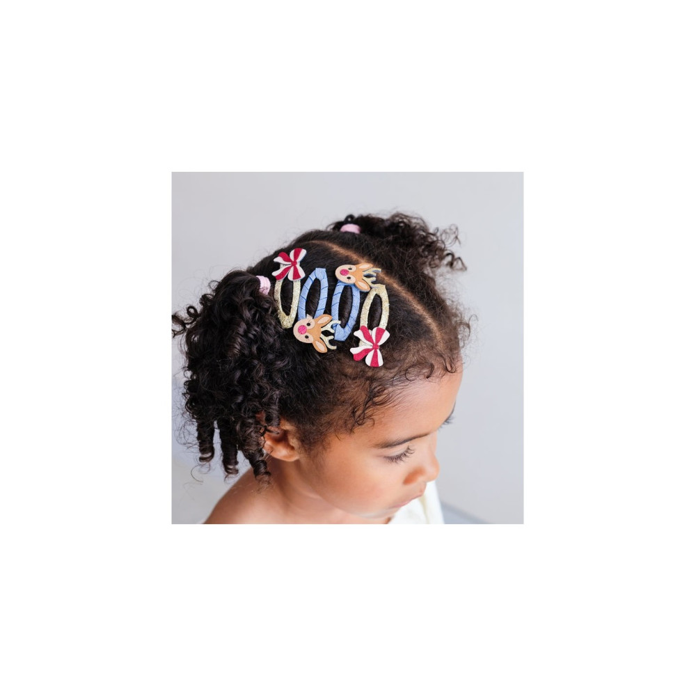 Mimi&Lula Rudolf and Bows Hair Clips (4 τμχ)