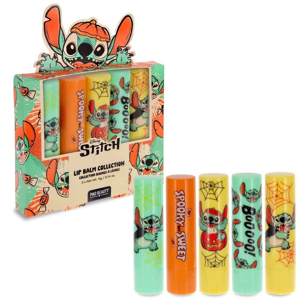 Mad Beauty Disney Stitch Halloween Lip Balm Collection