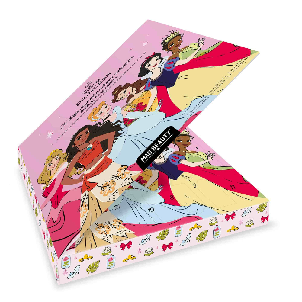 Mad Beauty Disney Princess – 24 Days Bath, Body & Beauty Advent Calendar
