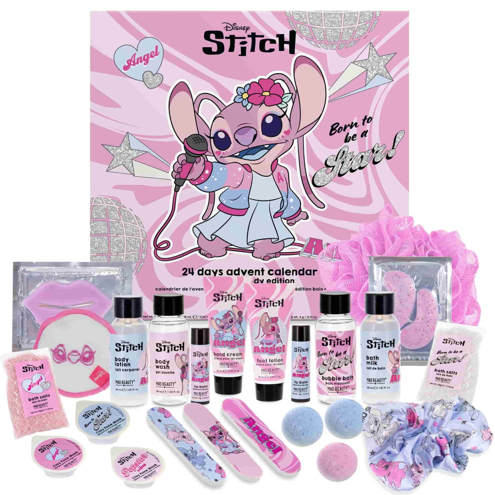 Mad Beauty Disney Angel – 24 Days Bath, Body & Beauty Advent Calendar