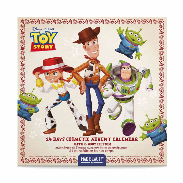 Mad Beauty Disney Toy Story – 24 Days Bath, Body & Beauty Advent Calendar