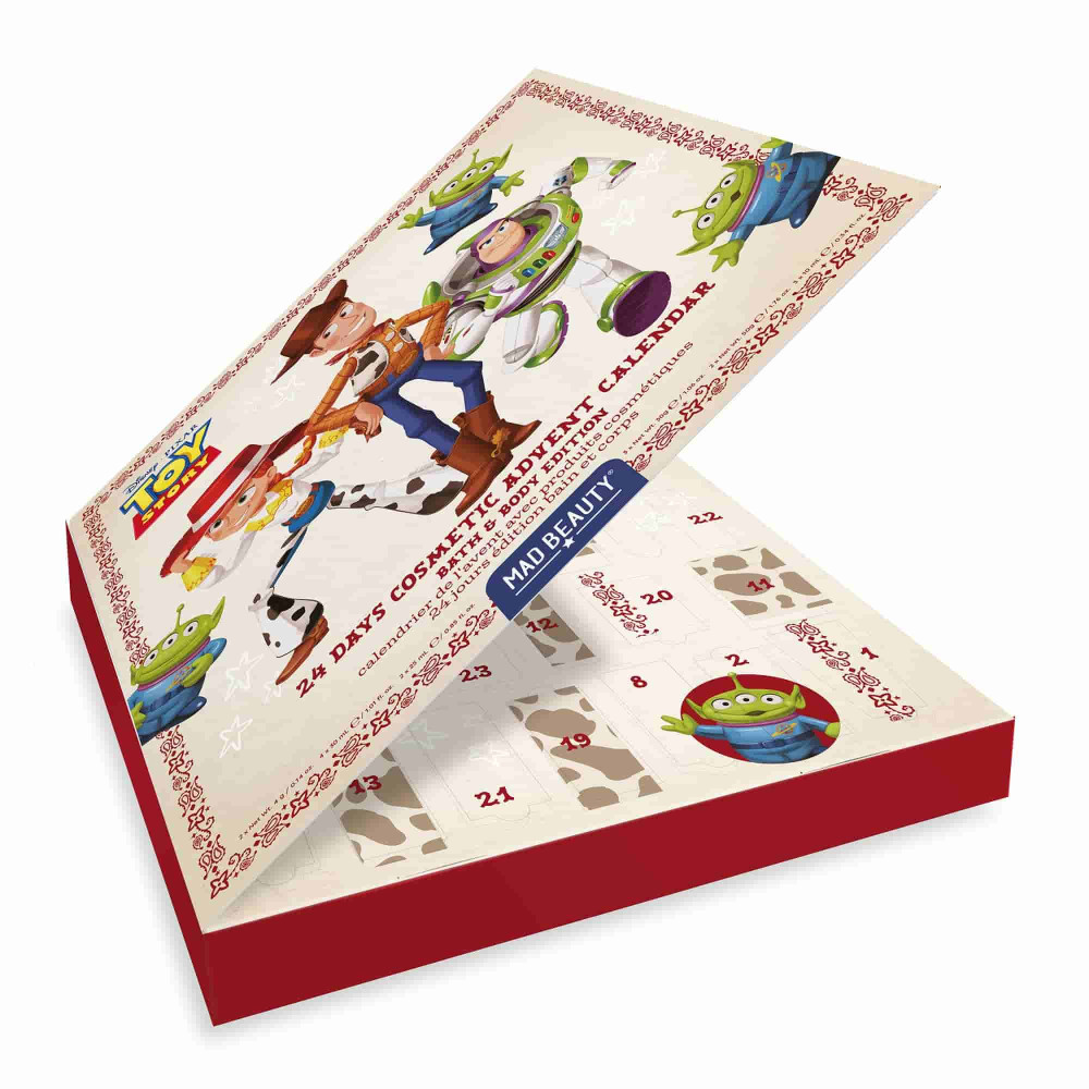 Mad Beauty Disney Toy Story – 24 Days Bath, Body & Beauty Advent Calendar