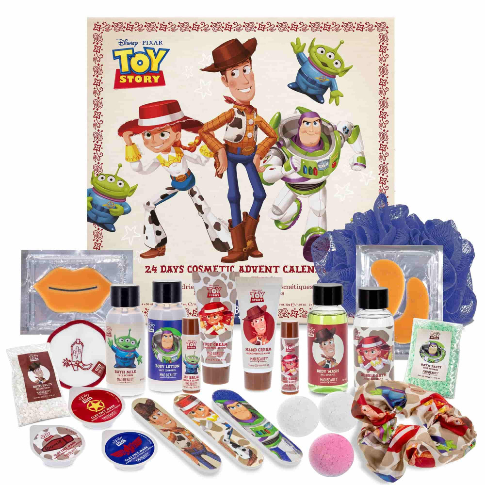 Mad Beauty Disney Toy Story – 24 Days Bath, Body & Beauty Advent Calendar
