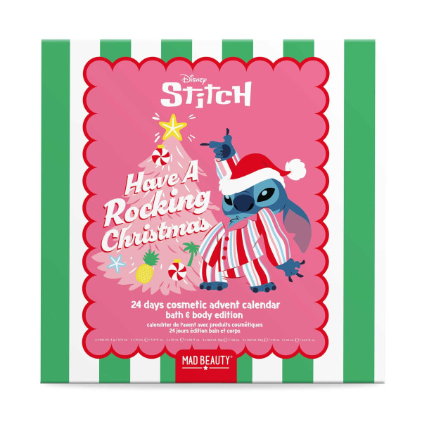Mad Beauty Disney Stitch – 24 Days Bath, Body & Beauty Advent Calendar