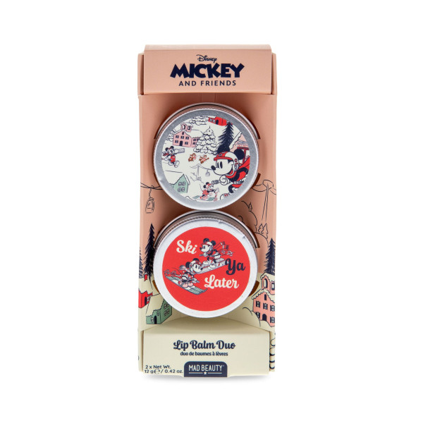 Mad Beauty Disney Mickey And Friends Lip Balm Duo