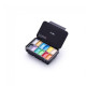 HIMI Jelly Twin Cup Gouache Σετ 12 Μεταλλικών Χρωμάτων (Black Case)
