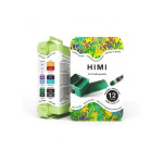 HIMI Jelly Twin Cup Gouache Σετ 12 Nature Landscape Χρωμάτων (Apple Green Case)