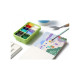 HIMI Jelly Twin Cup Gouache Σετ 12 Nature Landscape Χρωμάτων (Apple Green Case)