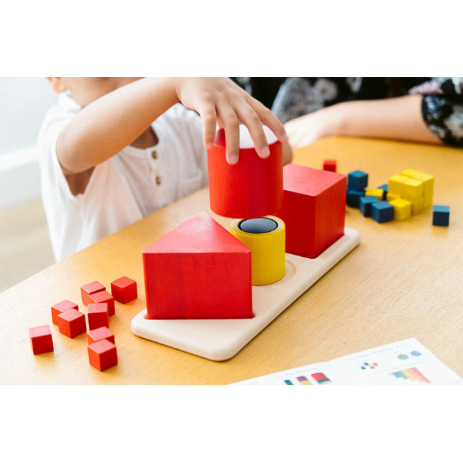 Σχήματα σε Φωλίτσες PlanToys 5463