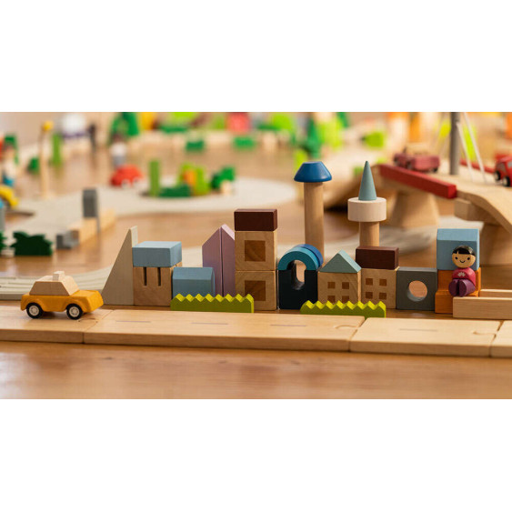 Τουβλάκια για την Πόλη PlanToys 6292
